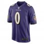 Roquan Smith Baltimore Ravens Team Game Jersey - Purple