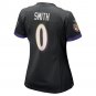 Roquan Smith Baltimore Ravens Women's Team Game Jersey - Black