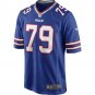 Ruben Brown Buffalo Bills Game Retired Player Jersey - Royal