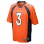 Russell Wilson Denver Broncos Game Jersey - Orange