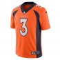 Russell Wilson Denver Broncos Team Vapor Limited Jersey - Orange