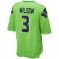 Russell Wilson Seattle Seahawks Alternate Game Jersey - Neon Green