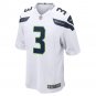 Russell Wilson Seattle Seahawks Away Game Jersey - White