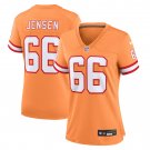 Ryan Jensen Tampa Bay Buccaneers Women's Throwback Game Jersey - Orange