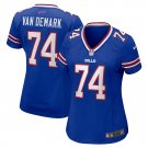 Ryan Van Demark Buffalo Bills Women's Game Player Jersey - Royal