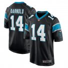 Sam Darnold Carolina Panthers Game Player Jersey - Black