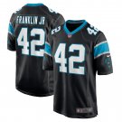 Sam Franklin Jr. Carolina Panthers Game Player Jersey - Black