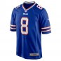 Sam Martin Buffalo Bills Game Player Jersey - Royal