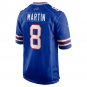 Sam Martin Buffalo Bills Game Player Jersey - Royal