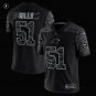 Sam Mills Carolina Panthers Retired Player RFLCTV Limited Jersey - Black