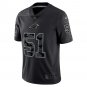 Sam Mills Carolina Panthers Retired Player RFLCTV Limited Jersey - Black