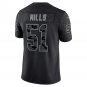 Sam Mills Carolina Panthers Retired Player RFLCTV Limited Jersey - Black