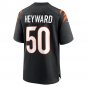 Shaka Heyward Cincinnati Bengals Team Game Jersey - Black