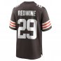 Sheldrick Redwine Cleveland Browns Game Jersey - Brown