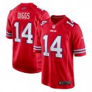 Stefon Diggs Buffalo Bills Alternate Game Jersey - Red
