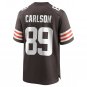 Stephen Carlson Cleveland Browns Game Jersey - Brown