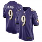 Steve McNair Baltimore Ravens Game Retired Player Jersey - Purple