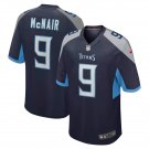 Steve McNair Tennessee Titans Game Retired Player Jersey - Navy