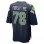 Stone Forsythe Seattle Seahawks Game Jersey - College Navy