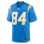 Stone Smartt Los Angeles Chargers Team Game Jersey - Powder Blue