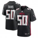 Tae Davis Atlanta Falcons Team Game Jersey - Black