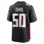 Tae Davis Atlanta Falcons Team Game Jersey - Black