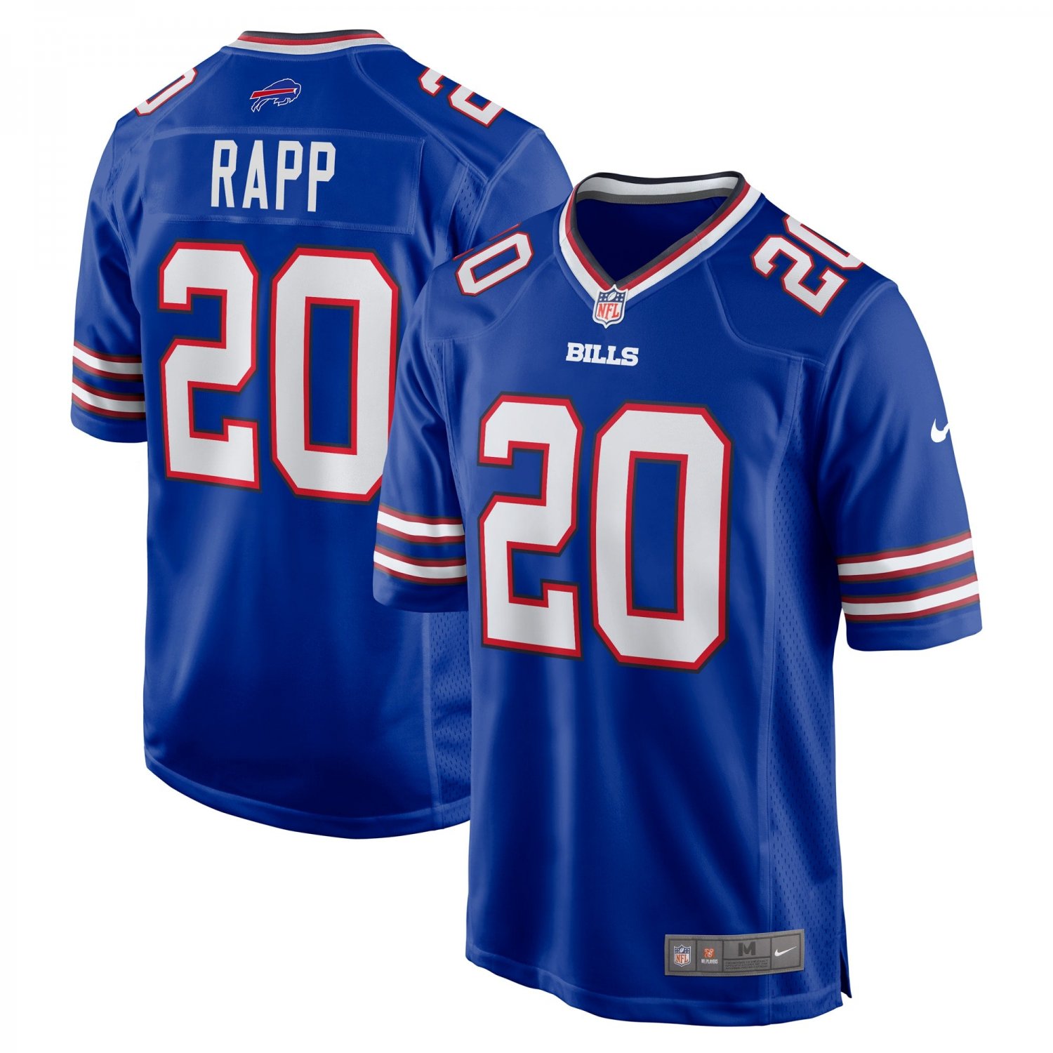 Taylor Rapp Buffalo Bills Game Jersey - Royal