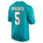 Teddy Bridgewater Miami Dolphins Game Jersey - Aqua