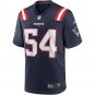 Tedy Bruschi New England Patriots Game Retired Player Jersey - Navy