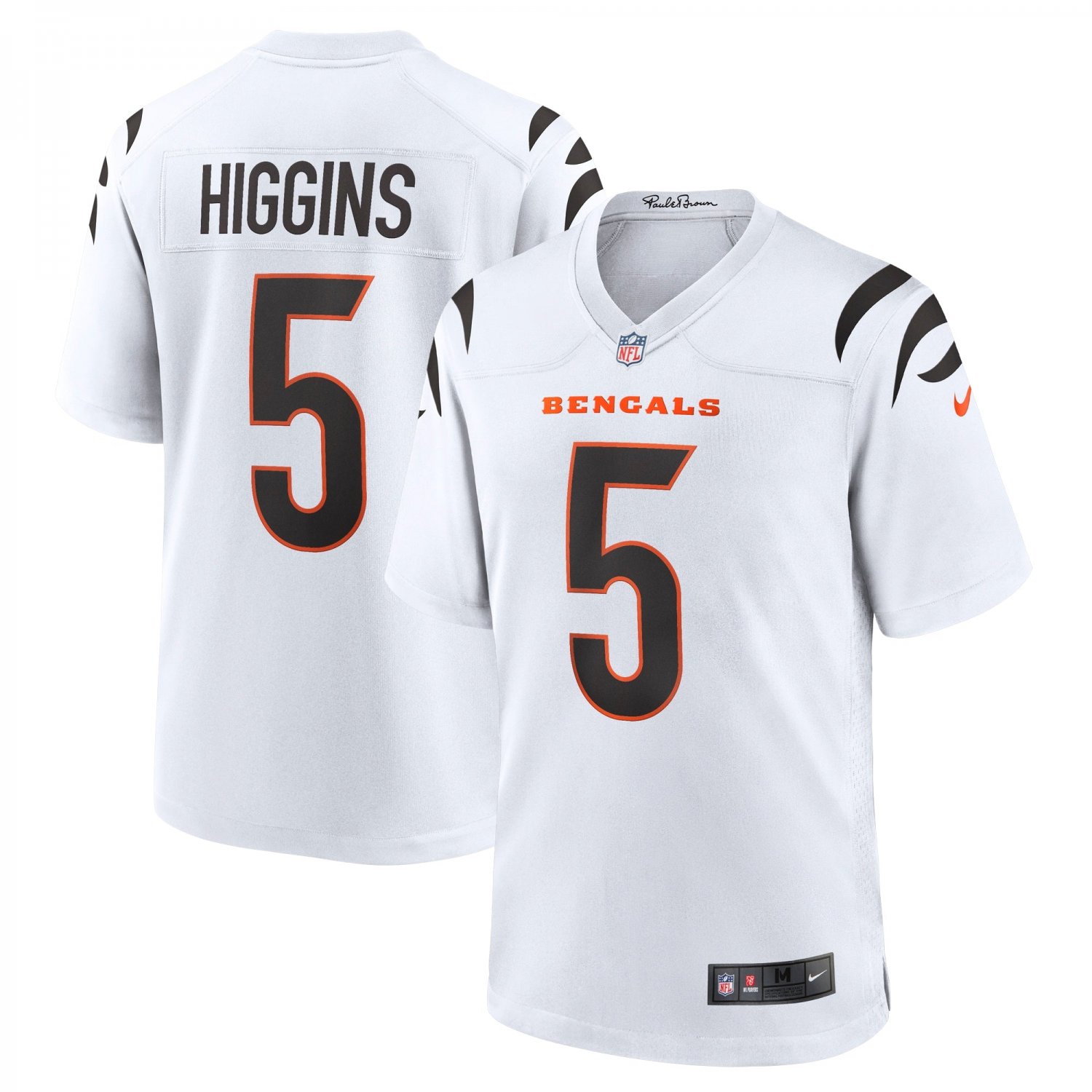 Tee Higgins Cincinnati Bengals Game Jersey - White
