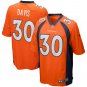 Terrell Davis Denver Broncos Game Retired Player Jersey - Orange
