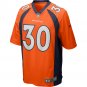 Terrell Davis Denver Broncos Game Retired Player Jersey - Orange