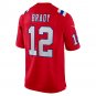 Tom Brady New England Patriots Retired Game Jersey - Red