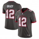 Tom Brady Tampa Bay Buccaneers Alternate Vapor Untouchable Limited Jersey - Pewter