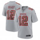 Tom Brady Tampa Bay Buccaneers Atmosphere Fashion Game Jersey - Gray