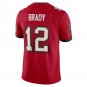 Tom Brady Tampa Bay Buccaneers Captain Vapor Limited Jersey - Red