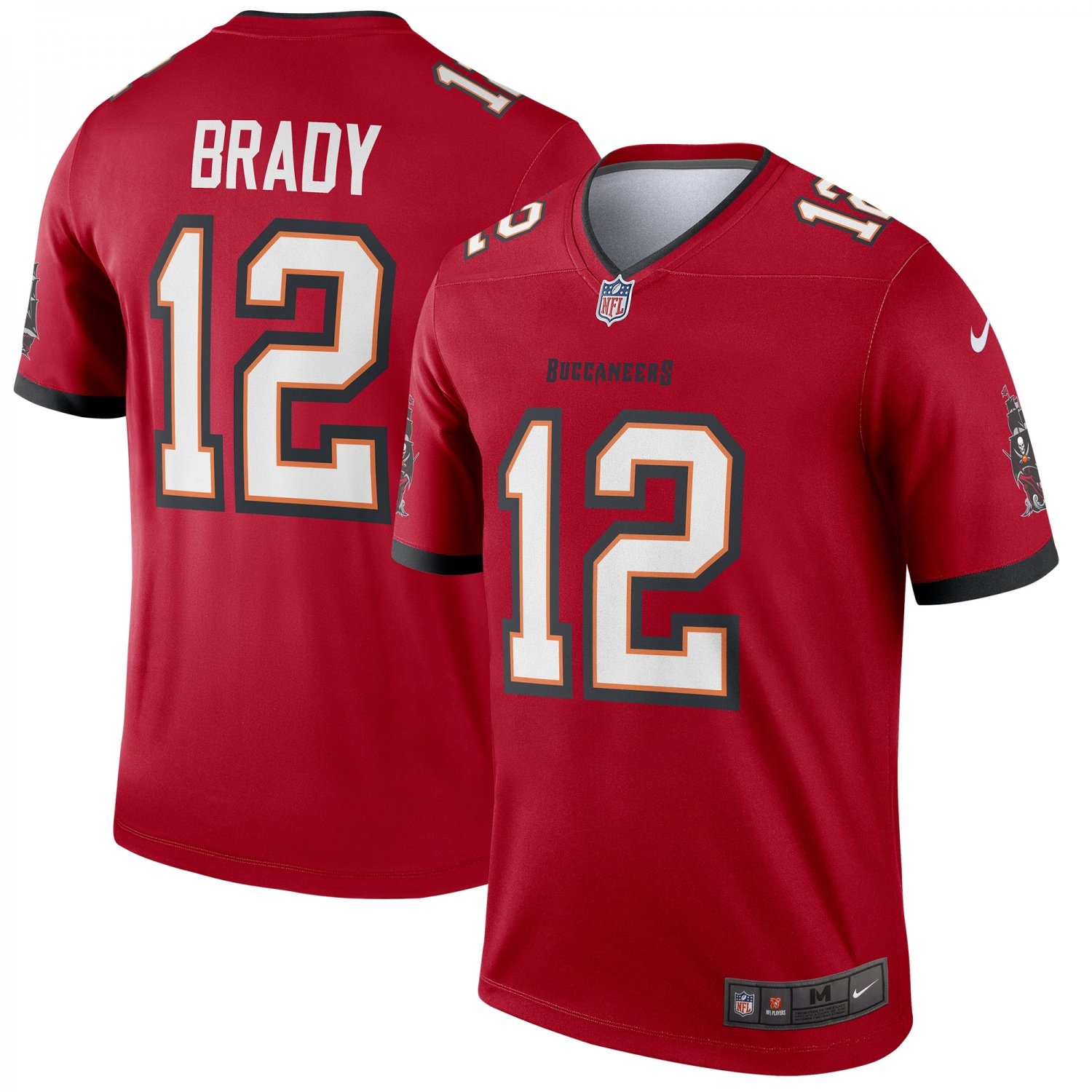 Tom Brady Tampa Bay Buccaneers Legend Jersey - Red