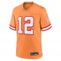 Tom Brady Tampa Bay Buccaneers Throwback Game Jersey - Orange