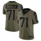 Tony Boselli Jacksonville Jaguars 2021 Salute To Service Retired Player Limited Jersey - Olive