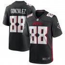 Tony Gonzalez Atlanta Falcons Game Retired Player Jersey - Black