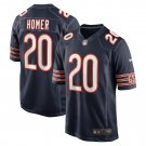 Travis Homer Chicago Bears Game Player Jersey - Navy