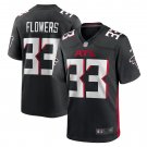 Tre Flowers Atlanta Falcons Team Game Jersey - Black