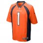 Tremon Smith Denver Broncos Team Game Jersey - Orange