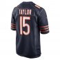 Trent Taylor Chicago Bears Team Game Jersey - Navy