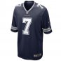 Trevon Diggs Dallas Cowboys Game Jersey - Navy