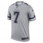 Trevon Diggs Dallas Cowboys Inverted Legend Jersey - Gray