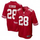 Trey Sermon San Francisco 49ers 2021 NFL Draft Pick Game Jersey - Scarlet