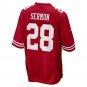 Trey Sermon San Francisco 49ers 2021 NFL Draft Pick Game Jersey - Scarlet