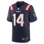 Tristan Vizcaino New England Patriots Home Game Player Jersey - Navy