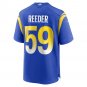 Troy Reeder Los Angeles Rams Team Game Jersey - Royal